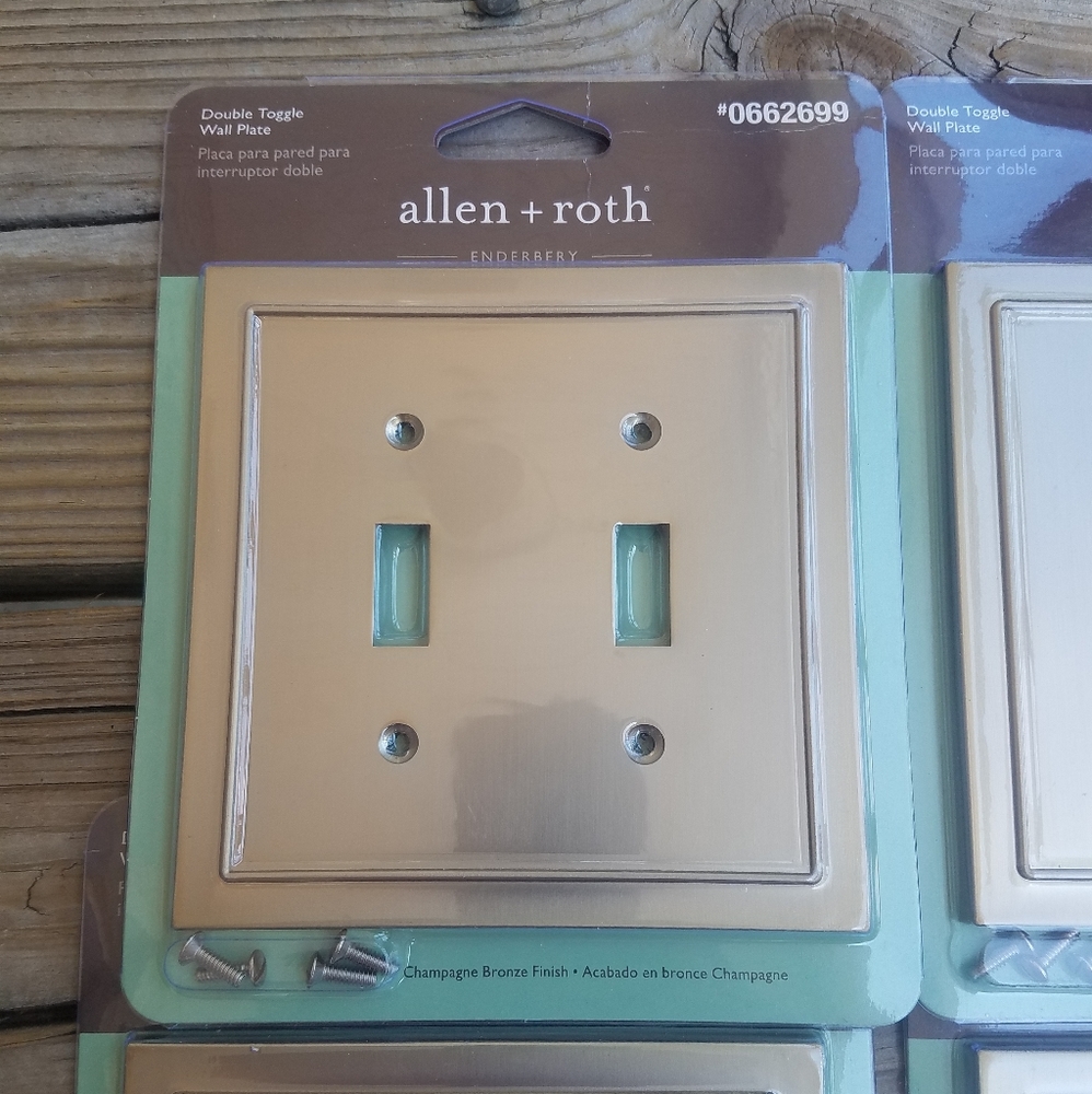 Switchplate Allen + Roth NEW